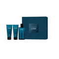 Conjunto Davidoff Cool Water Masculino (3 peças) 4,2 oz EDT / 2,5 oz SG / 2,5 oz ASB (caixa rígida)